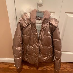 Abercrombie Kids Rose Gold Ultimate Parka